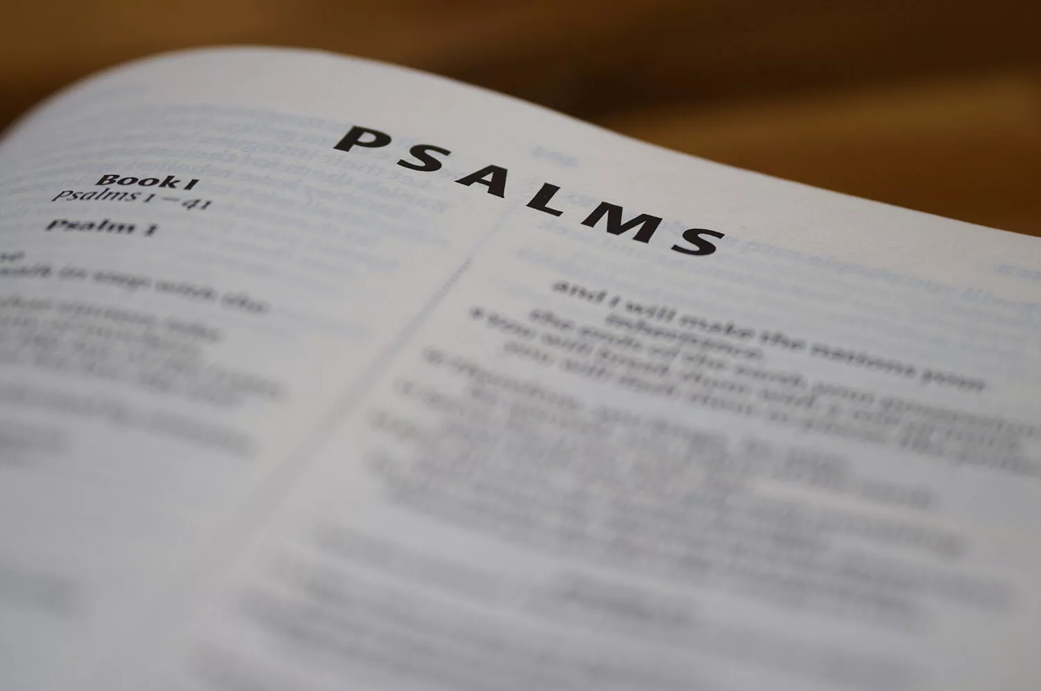 Tips for Reading Psalms